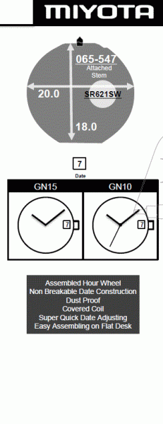 Citizen GN15 3